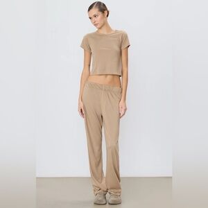 Eterne lounge set (baby tee and lounge pant)